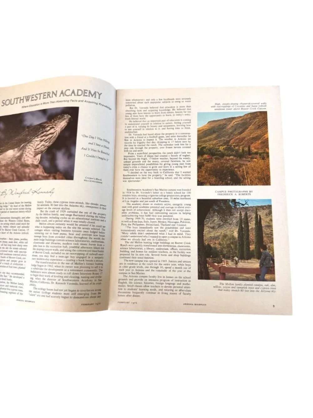Arizona Highways Magazines April 1963 February 1972 VTG Photography Travel SW